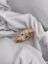 Floral Gold Three-Tone Bangle