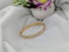 Picture of ORO-Z London Graceful Two-Tone Patterned Gold Bangle