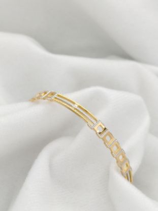 two tone bangles