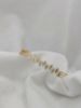 Elegant Wave Gold Bangle