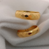 Handcrafted couple rings