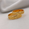  Handcrafted couple wedding bands