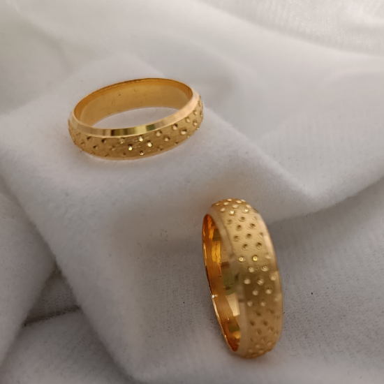 Engagement couple bands