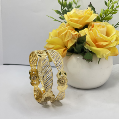 Radiant Bloom Bangles