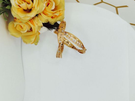 Stylish gold bangles