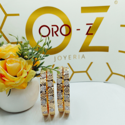 Collectible gold bangles