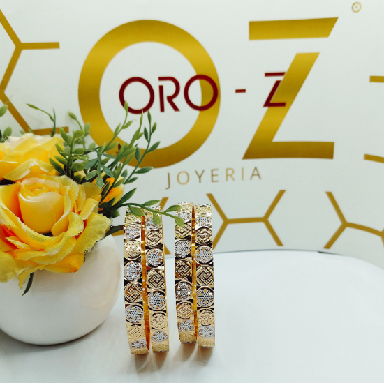 Collectible gold bangles