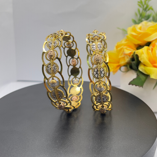 Precision CNC Gold Bangles