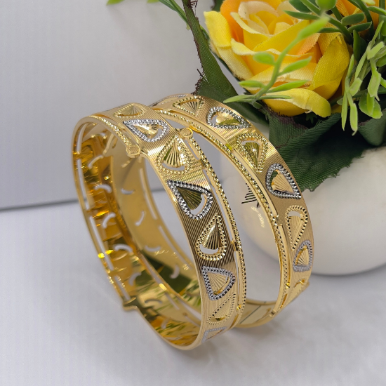 ORO-Z CNC Gold Bangles