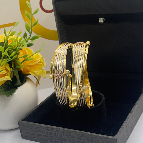 Sydney CNC Gold Bangles