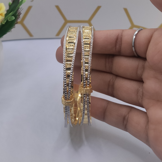 Trendy CNC crafted bangles