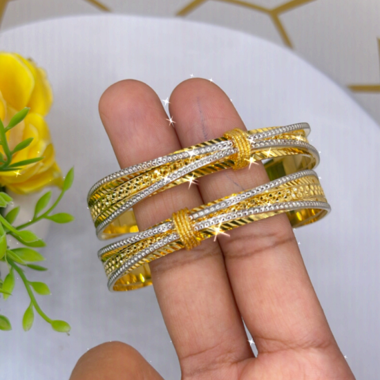 Sydney CNC Gold Bangle