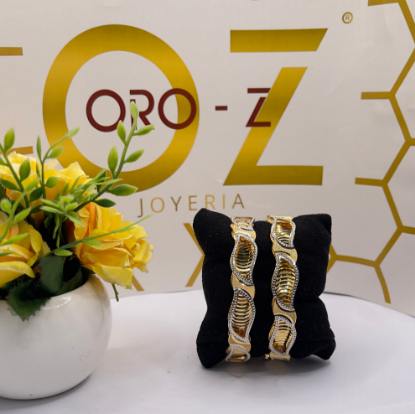 CNC gold bangles design