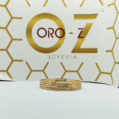 Picture of Minimalist Flat Bangles – Pure Gold for Modern Women