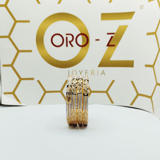 Simple Gold Bangles