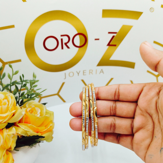 ORO-Z gold bangles