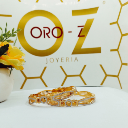 Tokyo Double Gold Bangles