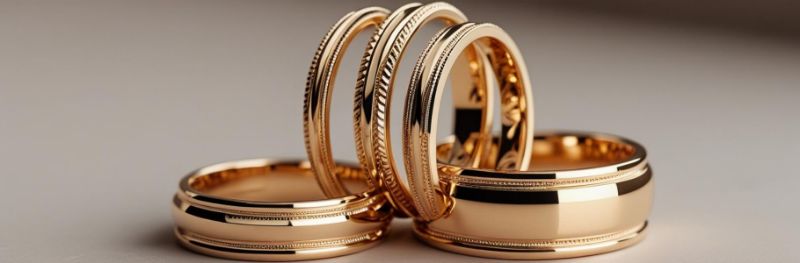 Picture for category Real Gold CNC Couple Bands Collection | Elegant Gold Bands | ORO-Z 