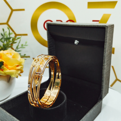 Designer Gold Bangles for Women