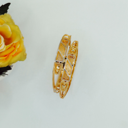 18K Gold Bangles
