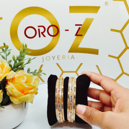 designer gold bangles for women