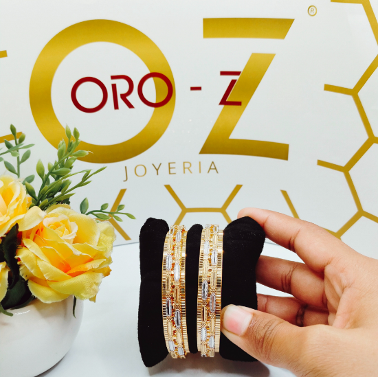 designer gold bangles for women